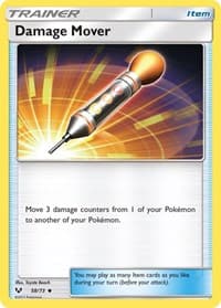 Damage Mover - Shining Legends - Pokemon card