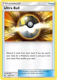 Ultra Ball - Shining Legends - Pokemon card