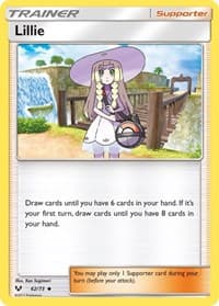 Lillie - Shining Legends - Pokemon card