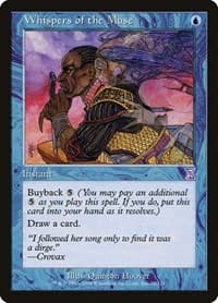 Whispers of the Muse - Timeshifted - Magic: The Gathering card