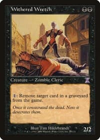 Withered Wretch - Timeshifted - Magic: The Gathering card