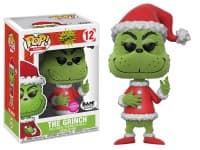 The Grinch: The Grinch (Flocked) (Books-A-Million Exclusive) - Pop! Vinyl - Funko card