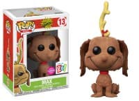 The Grinch: Max (Flocked) (Go! Retail Group Exclusive) - Pop! Vinyl - Funko card