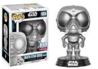 Star Wars: Rogue One: Death Star Droid (White) (Bobble-Head) (Limited Edition) (NYCC 2017 Exclusive) - Pop! Vinyl - Funko card