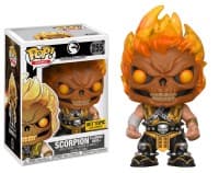 Mortal Kombat X: Scorpion (Flaming Skull) (Hot Topic Exclusive) - Pop! Vinyl - Funko card
