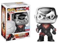 G.I. JOE: Destro (Chrome) (Limited Edition) (NYCC 2017 Exclusive) - Pop! Vinyl - Funko card