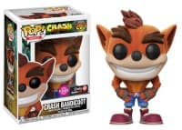 Crash Bandicoot: Crash Bandicoot (Flocked) (GameStop Exclusive) - Pop! Vinyl - Funko card