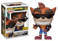 Crash Bandicoot: Crash Bandicoot (Biker Outfit) (Hot Topic Exclusive) - Pop! Vinyl - Funko card