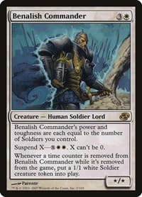 Benalish Commander - Planar Chaos - Magic: The Gathering card