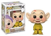 Snow White: Dopey (Kiss) (Limited Edition Chase) - Pop! Vinyl - Funko card