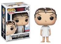 Stranger Things: Eleven (with Electrodes) (Limited Edition) (NYCC 2017 Exclusive) - Pop! Vinyl - Funko card
