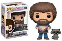 The Joy of Painting: Bob Ross and Raccoon - Pop! Vinyl - Funko card