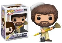 The Joy of Painting: Bob Ross with Paintbrush - Pop! Vinyl - Funko card
