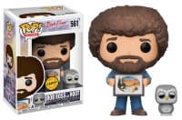 The Joy of Painting: Bob Ross and Hoot (Limited Edition Chase) - Pop! Vinyl - Funko card