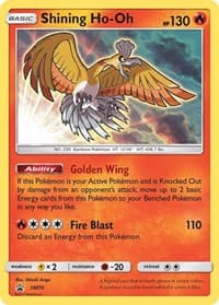 Shining Ho-Oh - SM70 - SM Promos - Pokemon card