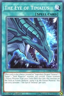 The Eye of Timaeus - Legendary Dragon Decks - YuGiOh card