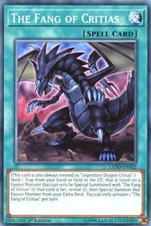 The Fang of Critias - Legendary Dragon Decks - YuGiOh card