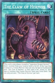 The Claw of Hermos - Legendary Dragon Decks - YuGiOh card