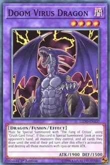 Doom Virus Dragon - Legendary Dragon Decks - YuGiOh card