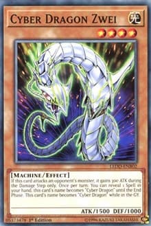 Cyber Dragon Zwei - Legendary Dragon Decks - YuGiOh card