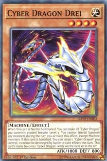 Cyber Dragon Drei - Legendary Dragon Decks - YuGiOh card