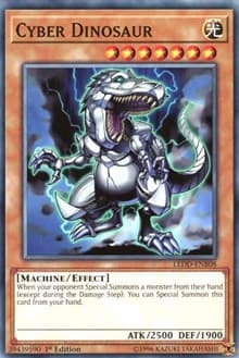 Cyber Dinosaur - Legendary Dragon Decks - YuGiOh card