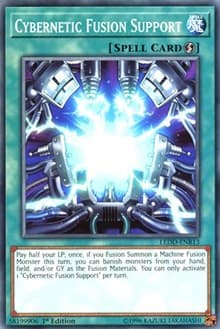 Cybernetic Fusion Support - Legendary Dragon Decks - YuGiOh card