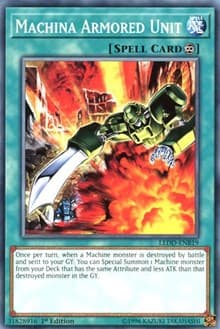 Machina Armored Unit - Legendary Dragon Decks - YuGiOh card