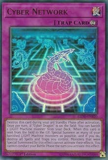 Cyber Network (UR) - Legendary Dragon Decks - YuGiOh card