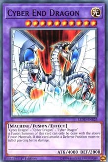 Cyber End Dragon - Legendary Dragon Decks - YuGiOh card