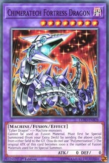 Chimeratech Fortress Dragon - Legendary Dragon Decks - YuGiOh card