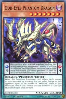 Odd-Eyes Phantom Dragon - Legendary Dragon Decks - YuGiOh card