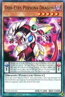 Odd-Eyes Persona Dragon - Legendary Dragon Decks - YuGiOh card