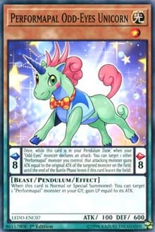 Performapal Odd-Eyes Unicorn - Legendary Dragon Decks - YuGiOh card