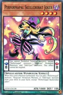 Performapal Skullcrobat Joker - Legendary Dragon Decks - YuGiOh card