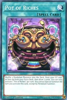 Pot of Riches - Legendary Dragon Decks - YuGiOh card