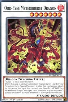 Odd-Eyes Meteorburst Dragon - Legendary Dragon Decks - YuGiOh card