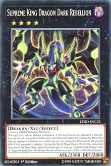 Supreme King Dragon Dark Rebellion - Legendary Dragon Decks - YuGiOh card