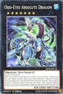 Odd-Eyes Absolute Dragon - Legendary Dragon Decks - YuGiOh card