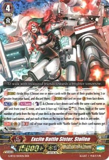 Excite Battle Sister, Stollen - G-BT12: Dragon King's Awakening - Cardfight Vanguard card