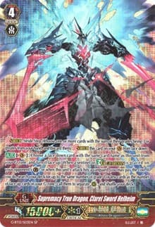 Supremacy True Dragon, Claret Sword Helheim (SP) - G-BT12: Dragon King's Awakening - Cardfight Vanguard card
