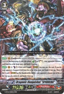 Dragonic Vanquisher "SPARKING" - G-BT12: Dragon King's Awakening - Cardfight Vanguard card