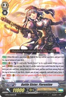 Battle Sister, Florentine - G-BT12: Dragon King's Awakening - Cardfight Vanguard card