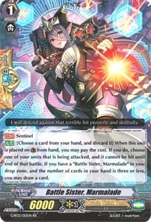 Battle Sister, Marmalade - G-BT12: Dragon King's Awakening - Cardfight Vanguard card