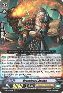 Dragwizard, Naoise - G-BT12: Dragon King's Awakening - Cardfight Vanguard card