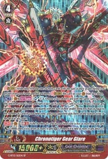 Chronotiger Gear Glare (SP) - G-BT12: Dragon King's Awakening - Cardfight Vanguard card