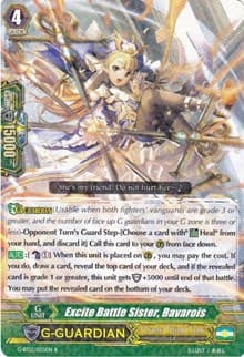 Excite Battle Sister, Bavarois - G-BT12: Dragon King's Awakening - Cardfight Vanguard card