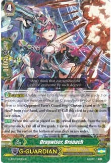 Dragwiser, Bronach - G-BT12: Dragon King's Awakening - Cardfight Vanguard card