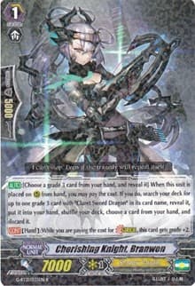 Cherishing Knight, Branwen - G-BT12: Dragon King's Awakening - Cardfight Vanguard card