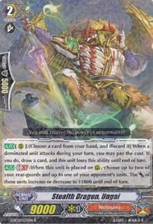 Stealth Dragon, Ungai - G-BT12: Dragon King's Awakening - Cardfight Vanguard card
